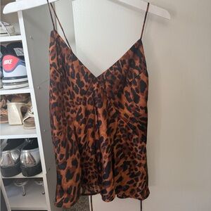 Leopard Print Camisole Top